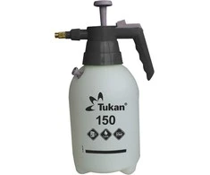 Gloria slėginis purkštuvas 1,5 l, žalvarinė reguliuojama antgalio, su apsauginiu vožtuvu, Tukan 150