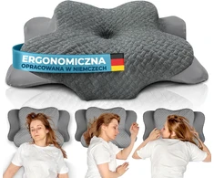 Glückstoff ergonominė atminties putų ortopedinė pagalvė 63 x 38 x 13 cm Ergo