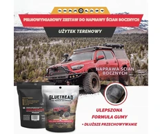 GlueTread padangų šoninių sienelių remonto rinkinys 4x4, 10 min., GTVA028A