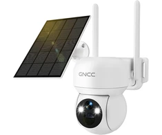 GNCC lauko 4G LTE stebėjimo kamera su saulės moduliu, 3 MP, 360°, GW6