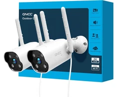 GNCC lauko stebėjimo kamera 2K su Wi-Fi, IP65 ir naktiniu matymu GT1PRO-W-2