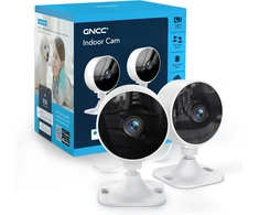 GNCC vidaus Wi-Fi stebėjimo kameros 1080p, 2 vnt., 2,4 GHz, GC3