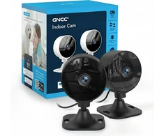 GNCC vidaus Wi-Fi stebėjimo kamerų rinkinys 1080p, 2,4 GHz, GC3, 2 vnt.