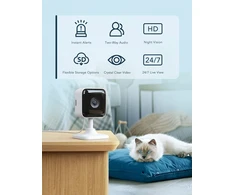 GNCC vidaus Wi-Fi vaizdo stebėjimo kamera 1080p su naktiniu matymu ir dvipusiu garsu C2