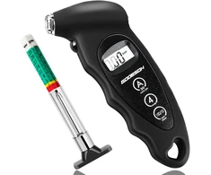 GODESON skaitmeninis padangų slėgio matuoklis 150 PSI su protektoriaus gylio matuokliu GD01-EU
