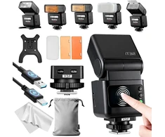 Godox iT32 TTL mini blykstė su X5-F siųstuvu, HSS 1/8000s, belaidė 2.4G, Fujifilm
