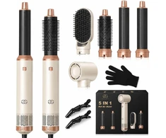 Golden Goods plaukų formavimo džiovintuvas 5 viename, 1000 W, 5 antgaliai, WT-638