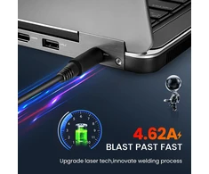 Goodovo nešiojamojo kompiuterio įkroviklis 90 W 19,5 V 4,62 A 7,4x5,0mm juodas, suderinamas su Dell Latitude, Vostro, Inspiron