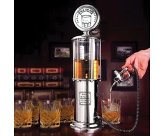 Goods+Gadgets gėrimų dozatorius su chromuotu stovu, 1000 ml, retro dizainas