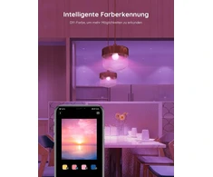 Govee išmaniosios WiFi/Bluetooth LED lemputės E27, 9 W, RGB, 800 lm, 2 vnt., H6008