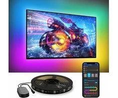 Govee RGBIC LED juosta televizoriui 55–65" su Bluetooth ir Wi-Fi valdymu, 3,8 m