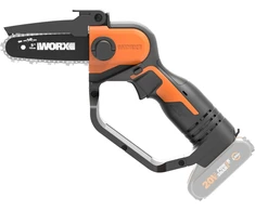 Grandininis pjūklas WORX akumuliatorinis vienarankis šakų pjūklas 20 V, 12 cm grandinė WG324E.9