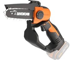 Grandininis pjūklas WORX akumuliatorinis vienarankis šakų pjūklas 20 V, 12 cm grandinė WG324E.9