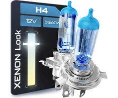 Gread halogeninės automobilio lemputės H4 12 V 60/55 W 8500 K H4 Box Mėlyna