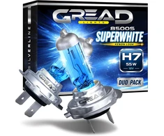 Gread halogeninės automobilio lemputės H7 55 W 8500 K, 2 vnt., H7-55W