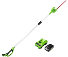 Greenworks akumuliatorinės gyvatvorių žirklės su sulankstomu kotu 51 cm 24 V G24PH51K2