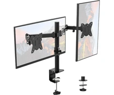 GRIFEMA dvigubas stalinis monitorių laikiklis 13–32 col., VESA 75 × 75/100 × 100, GB2001-2