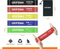 GRIFEMA Pasipriešinimo juostos, 5 lygiai