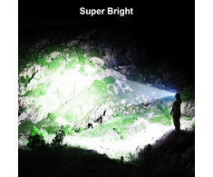 Gritin LED galvos žibintuvėlis COB, 100 lm, 3 režimai, reguliuojamas, 2 vnt.
