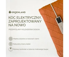 Groenland elektrinis šildomas pledas 180 x 130 cm, 160 W, 9 šilumos lygiai, BOH-RE-EU