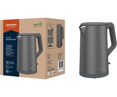 Grundig elektrinis virdulys 2150 W, 1,5 l, dvigubos sienelės WK 7340
