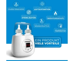 Grundig kūdikių buteliukų ir maisto šildytuvas su sterilizatoriumi 3 viename DYL-ghm-20210129-109