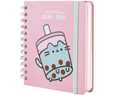 Grupo Erik Pusheen akademinis dienos planuoklis 2026–2027, 14 x 16 cm, AEEDPM2603