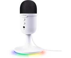 GXTrust GXT 236W Yami stalinis kondensatorinis USB mikrofonas su kardioidine kryptingumo charakteristika ir RGB