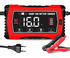 Haisito automobilinių akumuliatorių įkroviklis 16 A, 6 V/12 V/24 V, 16AMP