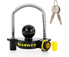 HASKYY priekabos sukabinimo įtaiso spyna 50 mm rutuliniam kabliui AHS-Serie