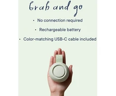 Hatch Baby nešiojamas miego garsų generatorius Rest Go, 10 garsų, USB-C, mėtinės spalvos