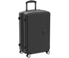 Kelioninis Hauptstadtkoffer vidutinio dydžio kietas lagaminas su TSA užraktu, 68 cm, 88 l, juodas