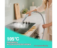 HAUSHOF garinis valytuvas 2000 W su 1,5 l baku ir 4 bar slėgiu HH24091A