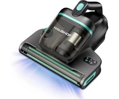 HAUSHOF rankinis čiužinių dulkių siurblys su UV-C lempa, HEPA filtru, 400 W galia, 15 kPa siurbimu, HH24142A
