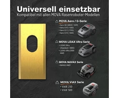 Hausprofi titaniniai atsarginiai peiliai robotams vejapjovėms MOVA 30 vnt. rinkinys
