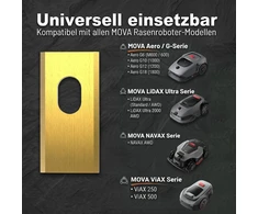 Hausprofi tvirtinimo peiliai robotams vejapjovėms, titano, 60 vnt., MOVA 600, 1000, LiDAX Ultra, NAVAX AWD