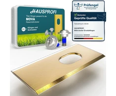 Hausprofi tvirtinimo peiliai robotams vejapjovėms, titano, 60 vnt., MOVA 600, 1000, LiDAX Ultra, NAVAX AWD