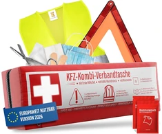 HELDENWERK automobilinis avarinis rinkinys 3 viename su vaistinėle ir trikampiu 1100143