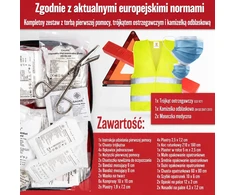 HELDENWERK automobilinis pirmosios pagalbos rinkinys 3 viename, standartas 2026, 1100036