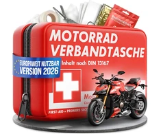HELDENWERK motociklo pirmosios pagalbos vaistinėlė DIN 13167 Mini CN1501
