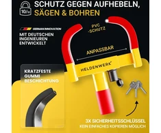 HELDENWERK ratų blokatorius automobiliams ir priekaboms, 18–30 cm, Parent_Radkrallen (MFN)