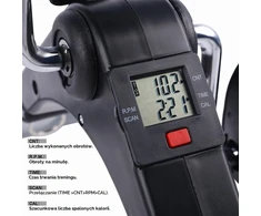 himaly mini treniruoklis rankoms ir kojoms su LCD ekranu ir reguliuojamu pasipriešinimu FBARCIT-QTHW38900000