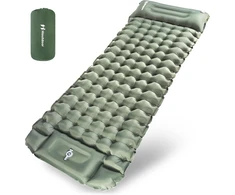 Hioutdoor savaime prisipūčiantis kempingo kilimėlis 200x70x10 cm, žalias, TPU, modelis YC002-1-Žalias