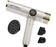HITTIONA kelioninis joninis plaukų džiovintuvas 2000 W su difuzoriumi HD-3235