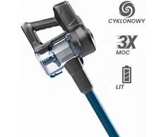 H.Koenig belaidis dulkių siurblys 2 viename 150 W, 0,8 l, 22,2 V, UP610