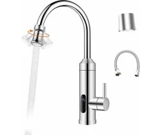 Hogart elektrinis vandens šildymo čiaupas, nerūdijantis plienas, 230 V, 6 l/min, HY30-19