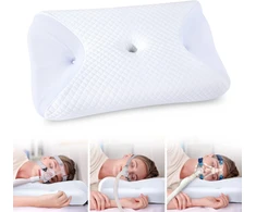 HOMCA CPAP pagalvė miegantiems ant šono su atminties putomis, 65 x 40 cm, PL08
