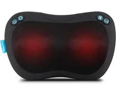 Homedics šiatsu masažinė pagalvė su šildymu ir 4 mazgais SP-45H-EB
