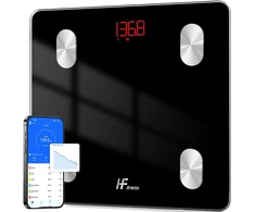 HomeFashion išmaniosios kūno sudėties svarstyklės Bluetooth, 180 kg, 8028
