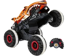 Hot Wheels nuotoliniu būdu valdomas Monster Trucks Tiger Shark automobilis 1:15 HGV87